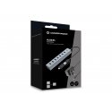 Conceptronic HUBBIES21GP хаб-разветвитель USB 3.2 Gen 1 (3.1 Gen 1) Type-A 5000 Мбит/с Серый