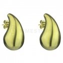 Marc Malone Timeless Gold-Plated Tear Drop Earrings MCE24033G Marc Malone Timeless Gold-Plated Tear Drop Earrings MCE24033G