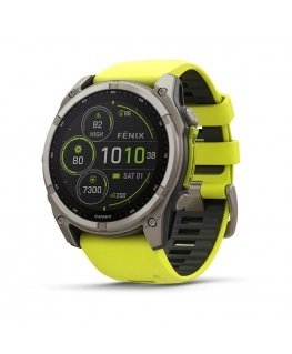 Garmin fenix 8 3,56 cm (1.4") 51 mm Digitaalinen 280 x 280 pikseliä Kosketusnäyttö Titaani Wi-Fi GPS (satelliitti)