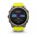 Garmin fenix 8 3,56 cm (1.4") 51 mm Digitaalinen 280 x 280 pikseliä Kosketusnäyttö Titaani Wi-Fi GPS