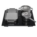 LG CBIZ2437B Melns Iebūvēts 59 cm Zonas indukcijas plīts 4 zone(s) LG CBIZ2437B Melns Iebūvēts 59 cm Zonas indukcijas plīts 4 zone(s)