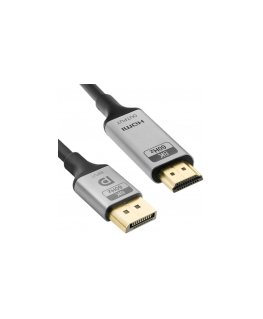 DP HDMI Cable 8K 60Hz Spacetronik KDH-SPA010 1m