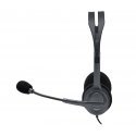 Logitech 981-000593 kuulokkeet ja kuulokemikrofoni Langallinen Pääpanta Toimisto/puhelukeskus musta Logitech 981-000593 kuulokkeet ja kuulokemikrofoni Langallinen Pääpanta Toimisto/puhelukeskus musta