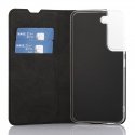 Wave WAVE-BC-SS-S22-BK mobilo telefonu apvalks 15,5 cm (6.1") Folio Melns Wave WAVE-BC-SS-S22-BK mobilo telefonu apvalks 15,5 cm (6.1") Folio Melns