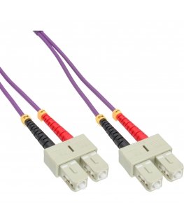 InLine 83502P InfiniBand- ja kuituoptiikkakaapeli 2 m Purppura