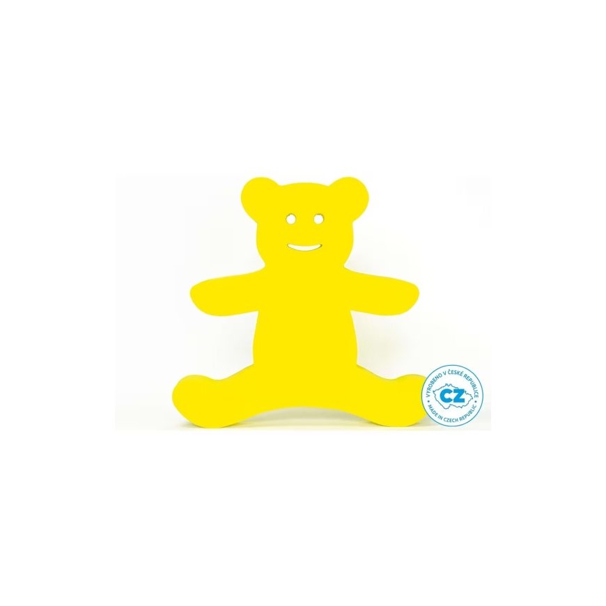 Marimex Swimming Board Teddy Bear 340x290x38 mm - yellow – 2