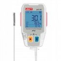 Temperatūras un mitruma datu reģistrators, -40 ~ 85C, 0%~100% RH, 64000 dati, IP54, Bluetooth, UNI-T Temperatūras un mitruma datu reģistrators, -40 ~ 85C, 0%~100% RH, 64000 dati, IP54, Bluetooth, UNI-T