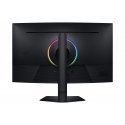 Samsung G75F tietokoneen litteä näyttö 94 cm (37") 3840 x 2160 pikseliä 4K Ultra HD LCD musta