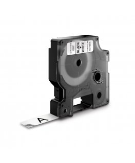 DYMO D1 Durable - Black on White - 12mm