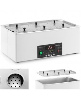 Steinberg Systems Laboratory Water Bath, 6 Places, 5-100°C, 22.5 L