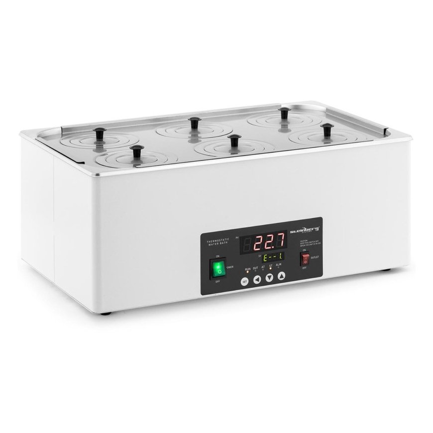 Steinberg Systems Laboratory Water Bath, 6 Places, 5-100°C, 22.5 L – 2