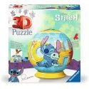 Ravensburger 3D Puzzle Ball: Disney Stitch 3D pusle 73 tk Multifilmid Ravensburger 3D Puzzle Ball: Disney Stitch 3D pusle 73 tk Multifilmid