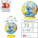 Ravensburger 3D Puzzle Ball: Disney Stitch 3D puzle 73 pcs Komiksi