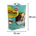 Iso Trade Rubber Blocks - Sensory 80 pcs. 26575 Iso Trade Rubber Blocks - Sensory 80 pcs. 26575