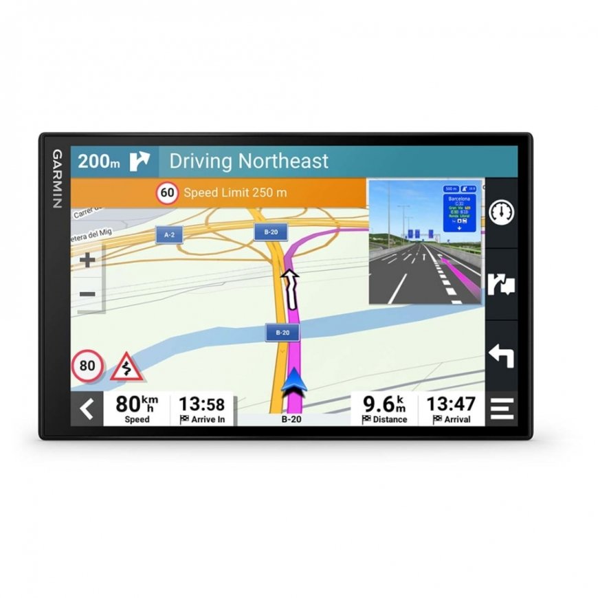 Garmin DriveSmart 86 navigaator Fikseeritud 20,3 cm (8") TFT-ekraan Puutetundlik ekraan 295,2 g Must