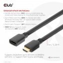 CLUB3D CAC-1322 HDMI-kaabel 1 m HDMI tüüp A (Standard) Must CLUB3D CAC-1322 HDMI-kaabel 1 m HDMI tüüp A (Standard) Must