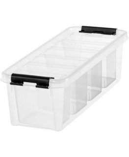 Orthex Group 3458710 ящик для хранения Прямоугольный Полипропилен (ПП) Черный, Прозрачный