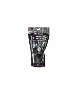 Muc-Off 3x Premium Brush Kit Tīrīšanas instruments