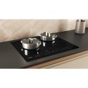 Whirlpool WF S3660 CPNE Juoda Įmontuoti 60 cm Indukcinė viryklė, padalyta į sritis 4 zone(s)