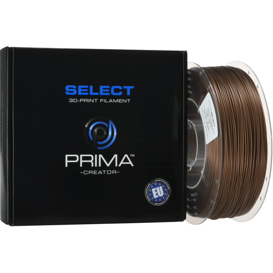 PrimaCreator PrimaSelect PLA Metal-Shine Kafijas Zeltītā