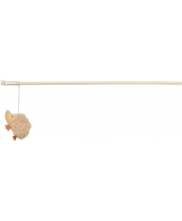 Rotaļlieta kaķiem - Trixie Xmas playing rod, hedgehog, wood, 48
