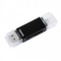 Hama Basic card reader USB 2.0/Micro-USB Black Hama Basic card reader USB 2.0/Micro-USB Black