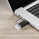 Hama Basic kortinlukija USB 2.0/Micro-USB musta Hama Basic kortinlukija USB 2.0/Micro-USB musta