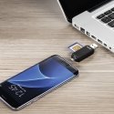 Hama Basic kortinlukija USB 2.0/Micro-USB musta Hama Basic kortinlukija USB 2.0/Micro-USB musta