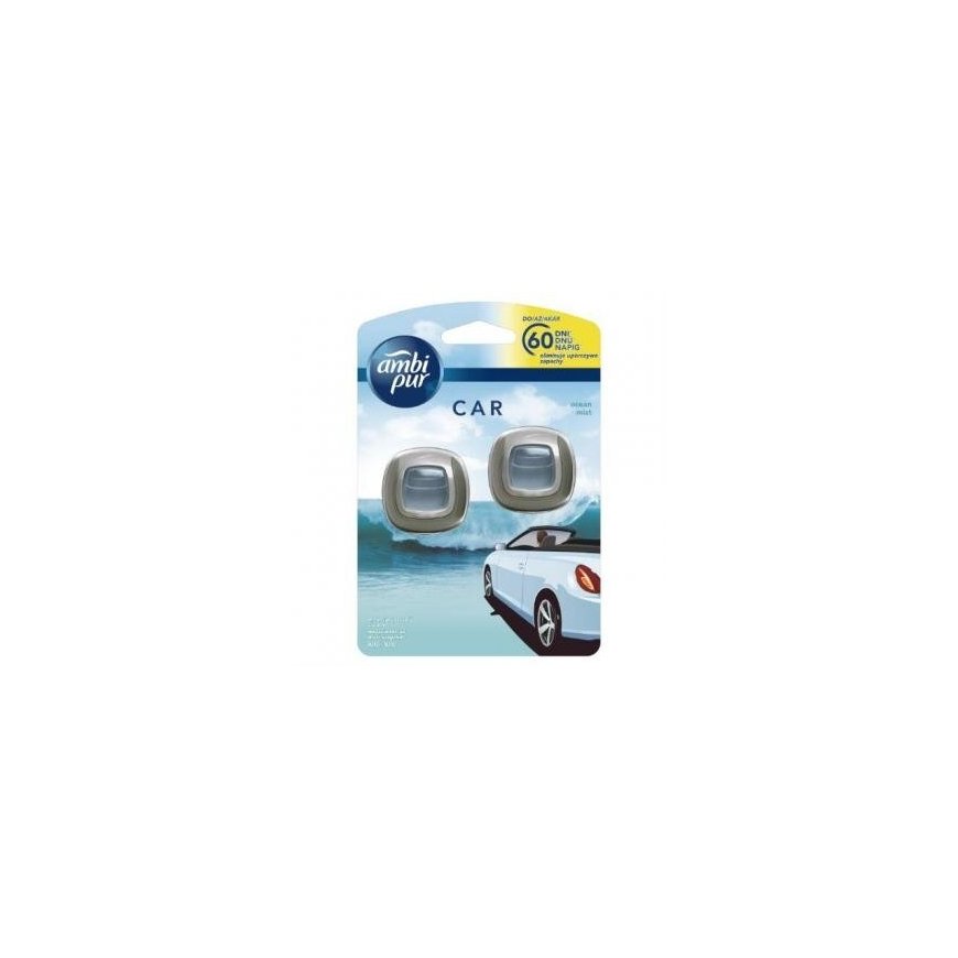 Automobiļu gaisa atsvaidzinātājs AMBI PUR Car Ocean Mist 2X2 ml – 2