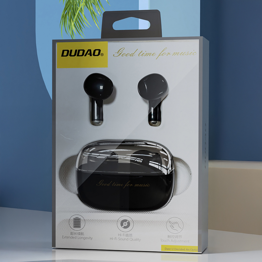 Dudao U8 TWS Wireless In-Ear Headphones - Black – 2