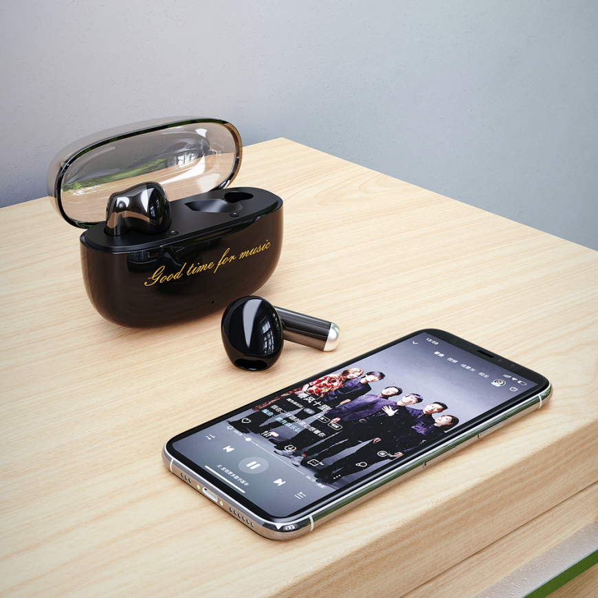 Dudao U8 TWS Wireless In-Ear Headphones - Black – 4