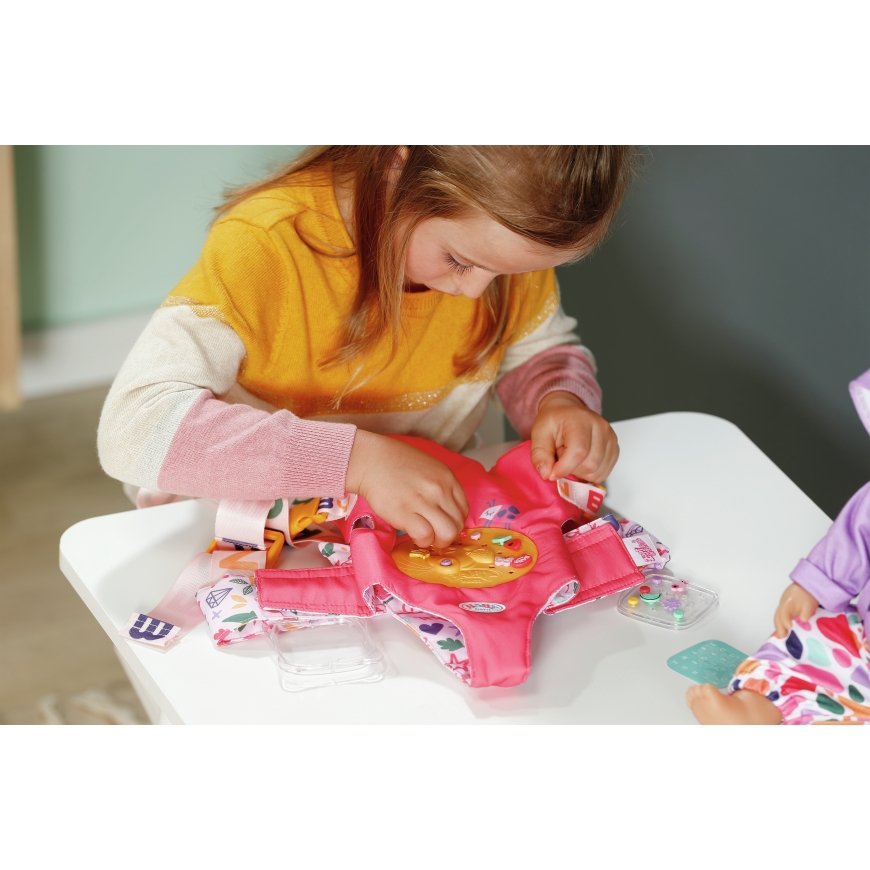BABY born Baby Carrier Pinplay Lėlės vežimėlis – 5
