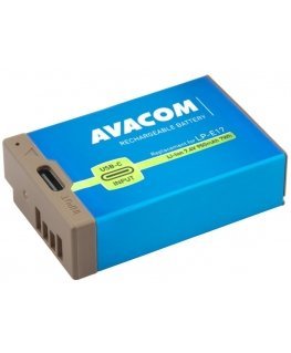 AVACOM akumuliatorius Canon LP-E17 USB-C ličio jonų 7.4V 950mAh 7Wh