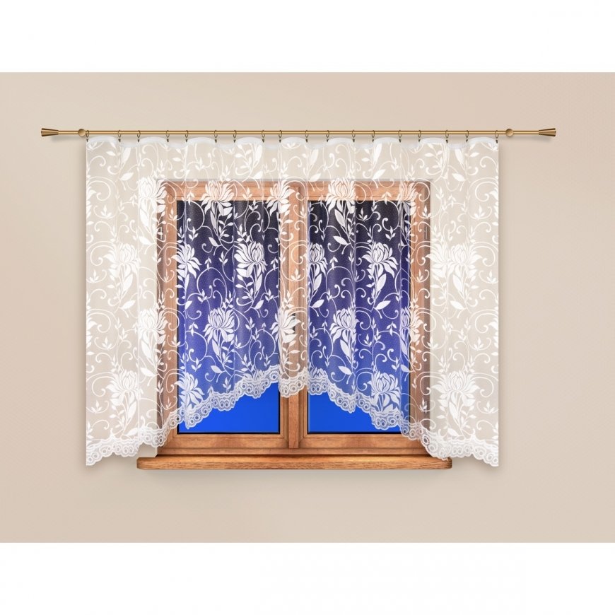 Yöverho AmeliaHome WILD, 140x250 cm, renkaat, väri: valkoinen, musta, harmaa – 2