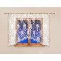 Yöverho AmeliaHome WILD, 140x250 cm, renkaat, väri: valkoinen, musta, harmaa Yöverho AmeliaHome WILD, 140x250 cm, renkaat, väri: valkoinen, musta, harmaa