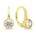 Brilio Silver Brilio Silver Delicate Gold-Plated Earrings with Zirconia EA129Y Brilio Silver Brilio Silver Delicate Gold-Plated Earrings with Zirconia EA129Y