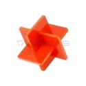 Acrylic Sheet - 3 mm - 300x300 mm Bambu Lab - Orange - 3 pcs Acrylic Sheet - 3 mm - 300x300 mm Bambu Lab - Orange - 3 pcs