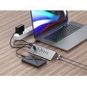 Conceptronic HUBBIES18G 10-in-1 60W USB 3.0 Hub Charger Combo, 2-in-1 USB-C USB-A Cable, USB 3.2 Gen Conceptronic HUBBIES18G 10-in-1 60W USB 3.0 Hub Charger Combo, 2-in-1 USB-C USB-A Cable, USB 3.2 Gen