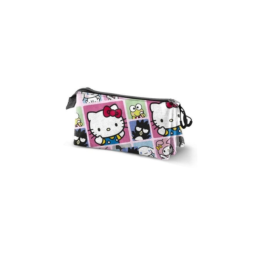 Karactermania Hello Kitty Panels trīskārša zīmulis soma – 2
