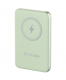 Verbatim Charge 'n' Go Ličio polimeras (LiPo) 10000 mAh Belaidis įkrovimas Žalia