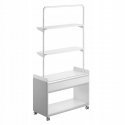 Cabinet with 3 spacious shelves Spacetronik Frodi Cabinet with 3 spacious shelves Spacetronik Frodi