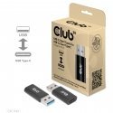 CLUB3D CAC-1525 kabeļu spraudņu pāreja USB A USB TYPE C Melns CLUB3D CAC-1525 kabeļu spraudņu pāreja USB A USB TYPE C Melns