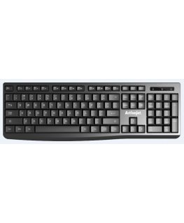 Activejet K-3803S клавиатура Универсальная USB QWERTY Международный американский стандарт Черный