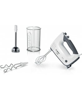 Bosch MFQ37470 plakiklis Rankinis plaktuvas 750 W Juoda, Balta