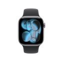 Apple Watch Series 11 OLED 42 mm Digitāls 374 x 446 pikseļi Skārienjūtīgais ekrāns Pelēks Wi-Fi GPS Apple Watch Series 11 OLED 42 mm Digitāls 374 x 446 pikseļi Skārienjūtīgais ekrāns Pelēks Wi-Fi GPS