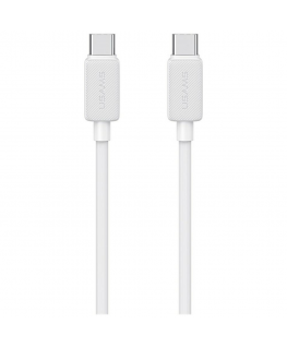 Cable USAMS KY Series US-SJ696 60W USB-C to USB-C 2m white