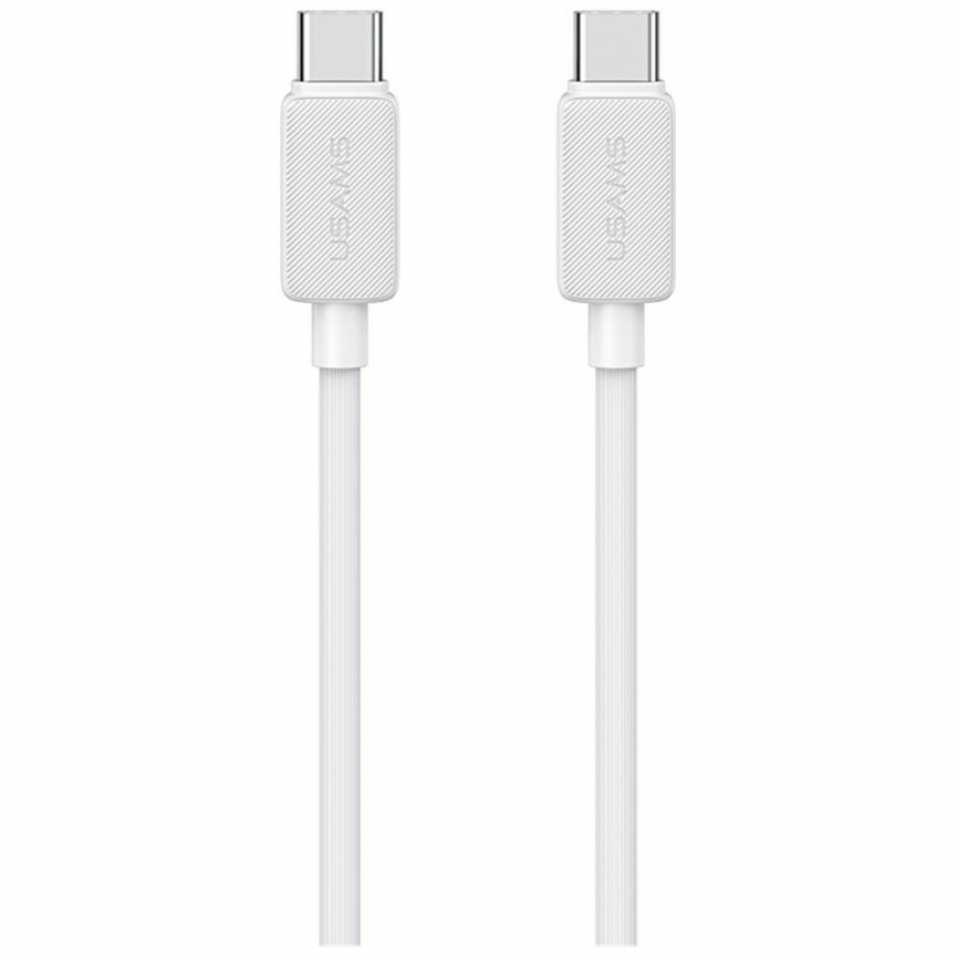 Cable USAMS KY Series US-SJ696 60W USB-C to USB-C 2m white