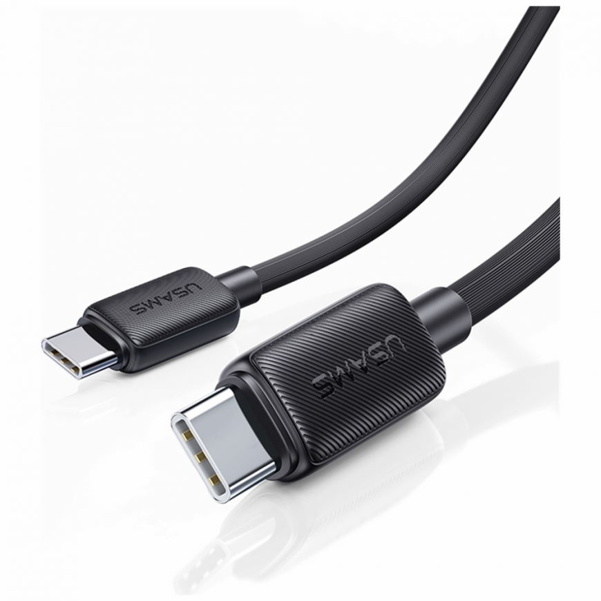 Cable USAMS KY Series US-SJ696 60W USB-C to USB-C 2m white – 2