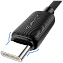 Cable USAMS KY Series US-SJ696 60W USB-C to USB-C 2m white Cable USAMS KY Series US-SJ696 60W USB-C to USB-C 2m white