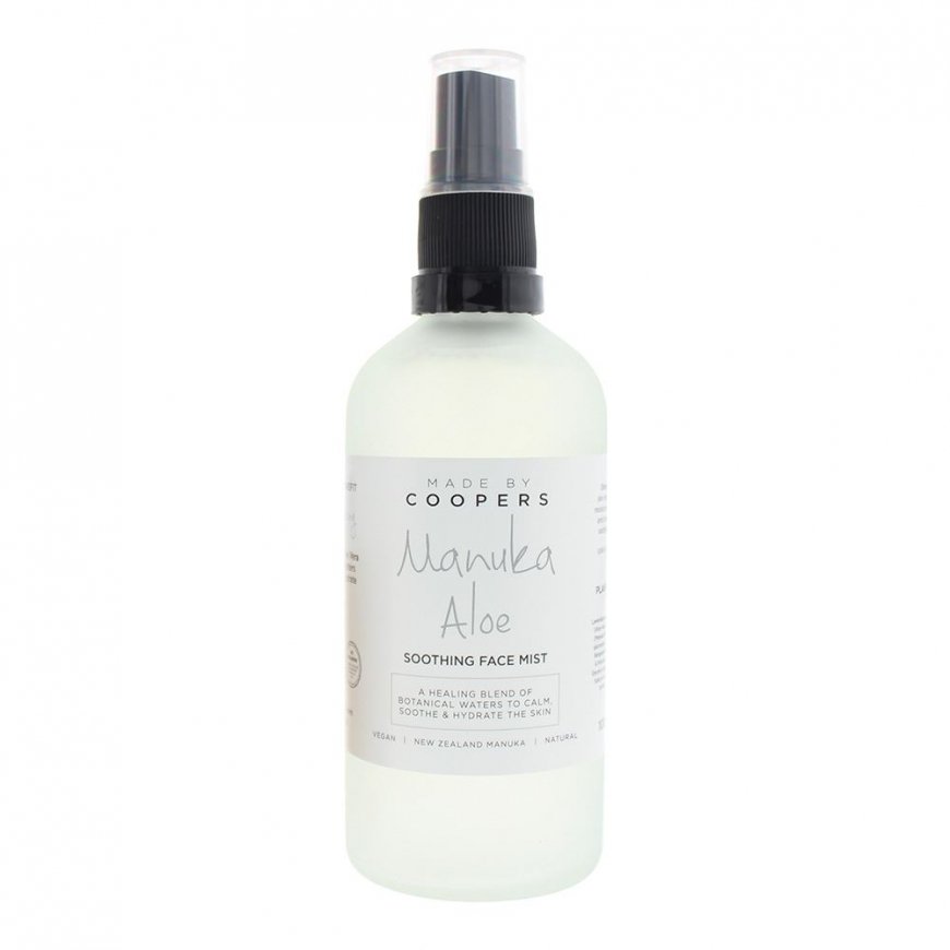 Made By Coopers, Manuka Aloe, Soothing & Calming, Mist Spray, For Face, 100 ml – 2